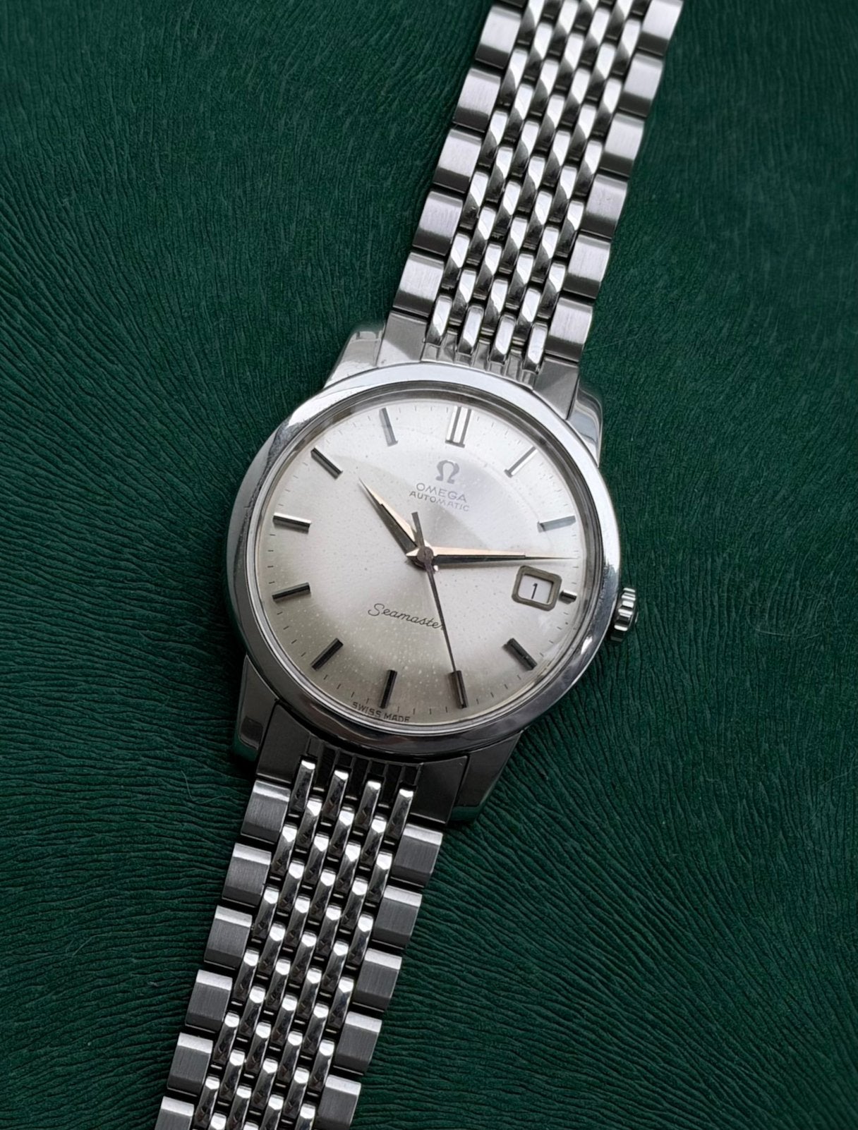 Omega Seamaster 166011-63 SC, Bijoux, Sacs & Beauté, Montre-bracelet, Enlèvement ou Envoi, Omega, Acier