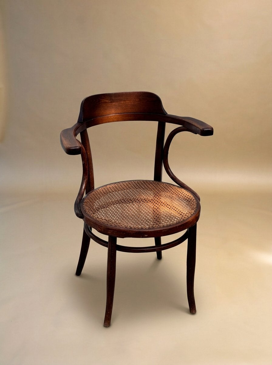 Antique J. & J. Kohn Bentwood Cane Armchair Vienna / Austria, Enlèvement