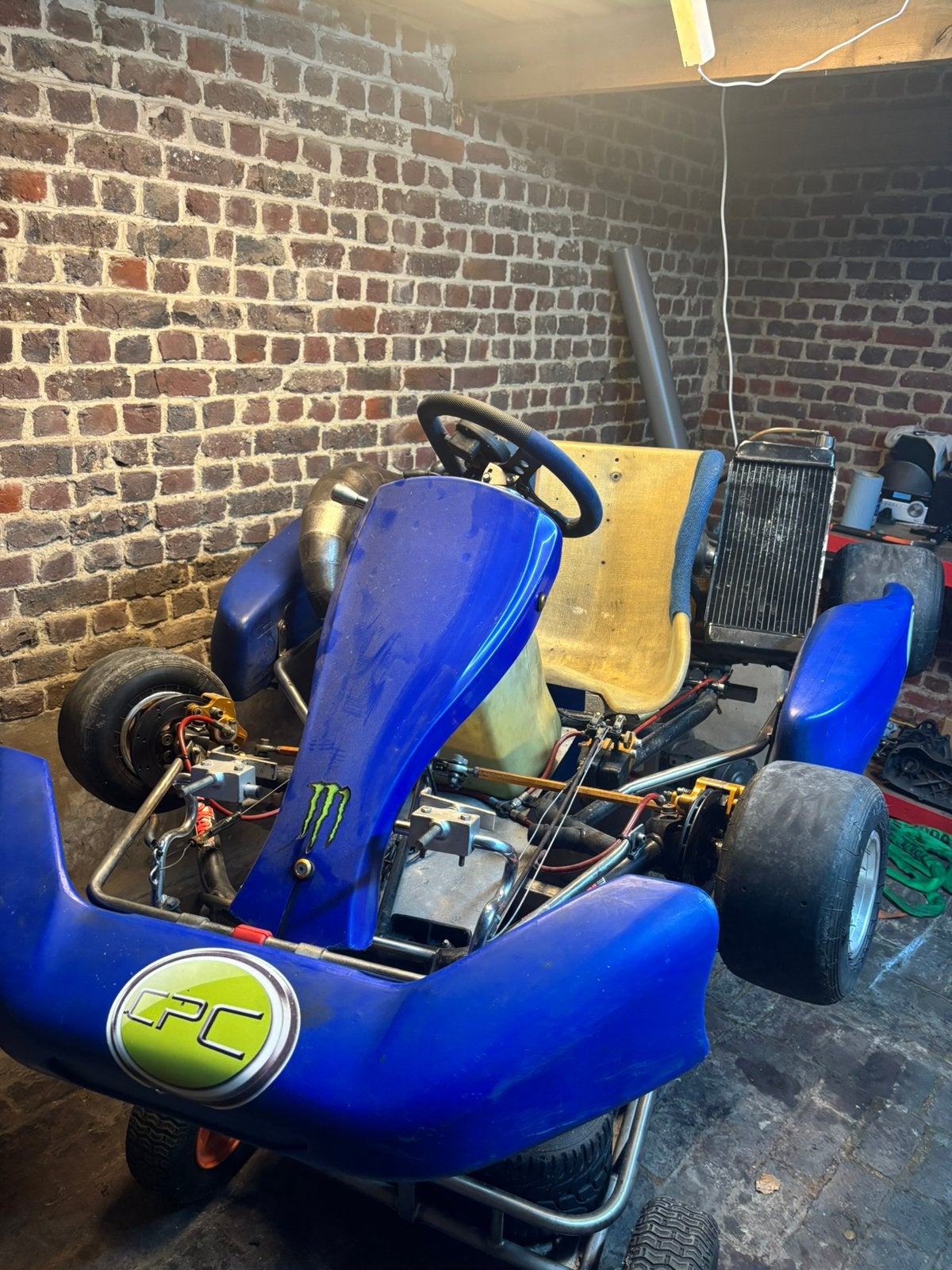 Kart 2 takt 125cc, Sport en Fitness, Ophalen, Zo goed als nieuw, Kart
