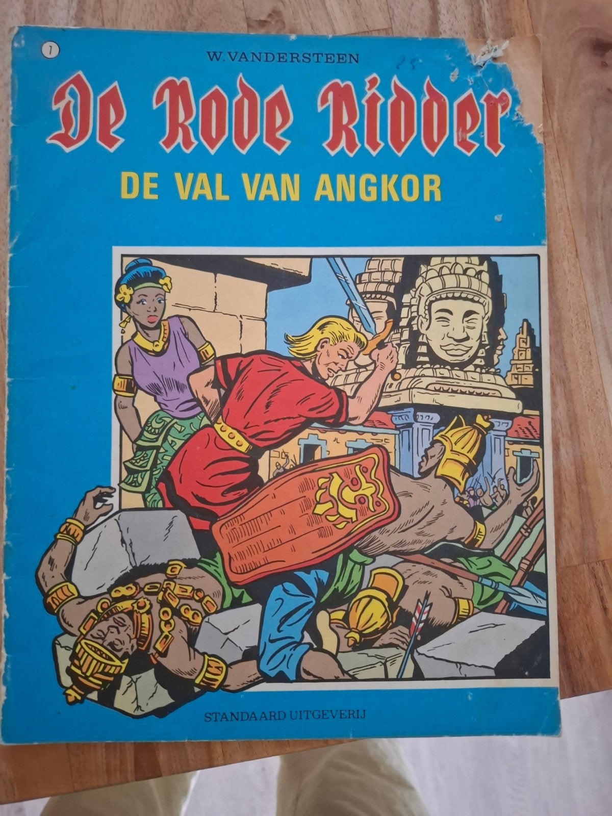 Rode ridder, Livres, BD, Enlèvement
