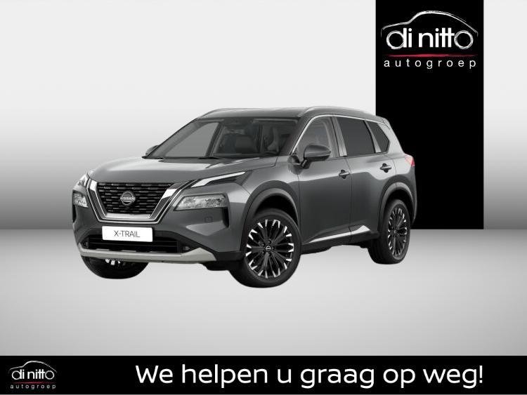 Nissan X-TRAIL Mild-Hybrid 163 X-Tronic Tekna, Auto's, Nissan, Stof, Zwart, 2000 kg, 120 kW