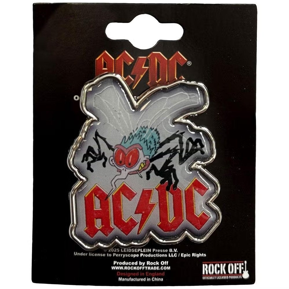 AC/DC Fly - Pin officiële merchandise, Verzamelen, Ophalen of Verzenden, Nieuw