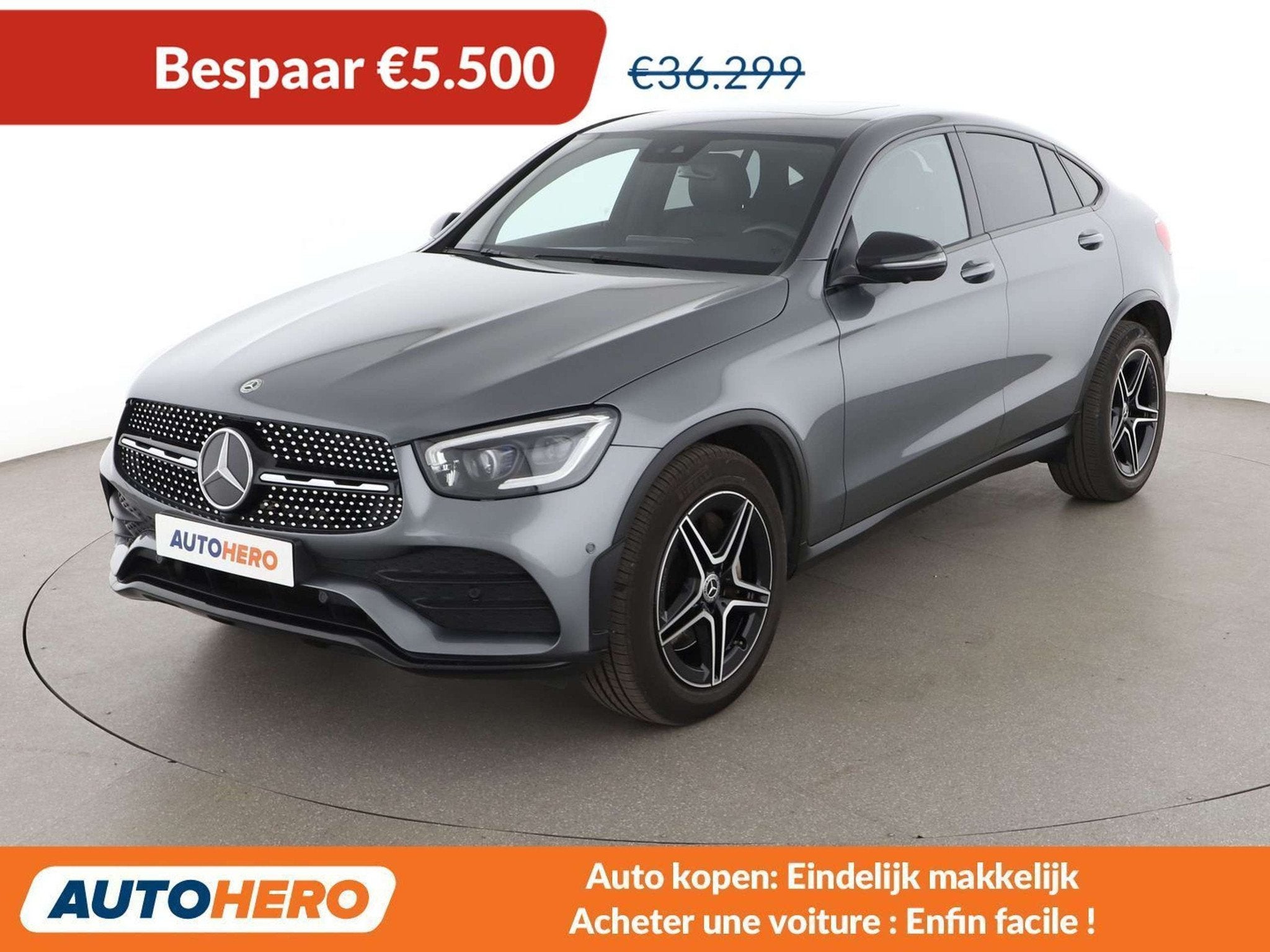 Mercedes-Benz GLC GLC 220 GLC 220 d 4Matic AMG Line, Auto's, Automaat, Leder, GLC, SUV of Terreinwagen