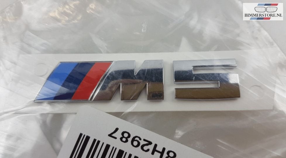 Embleem type aanduiding grille nieuw BMW 5 serie F10 5113805, Auto-onderdelen, -, -, Nieuw, Ophalen of Verzenden