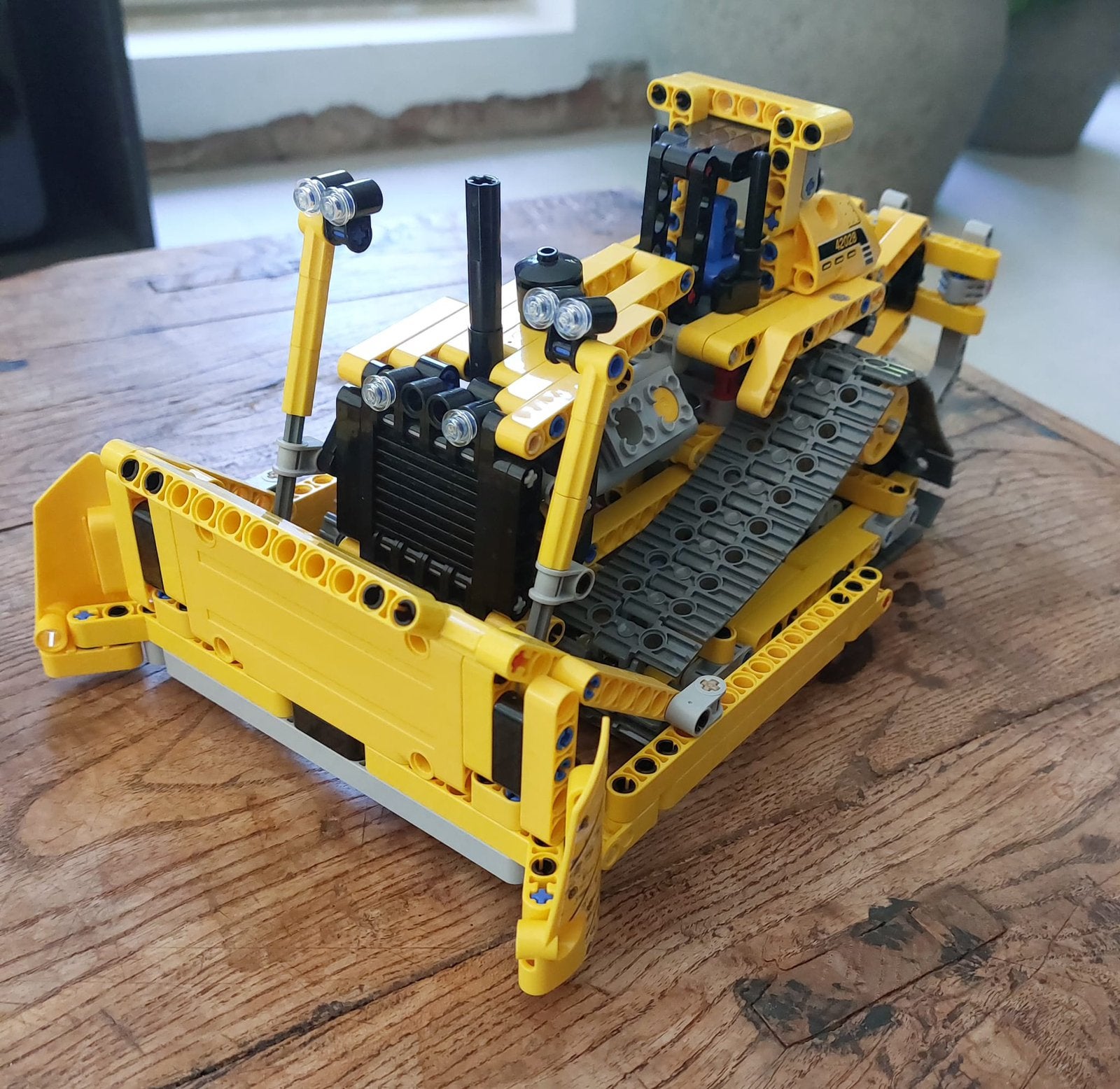 Lego technics bulldozer, Ophalen, Zo goed als nieuw, Lego