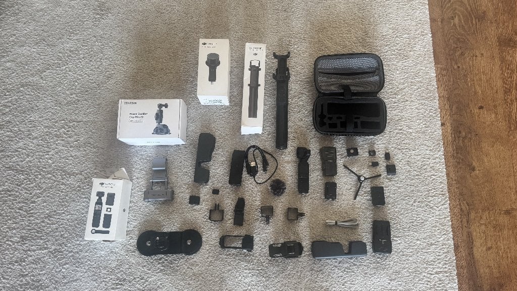 DJI pocket 2 creator combo, TV, Hi-fi & Vidéo, Caméras action, Enlèvement ou Envoi, Comme neuf, Autres marques