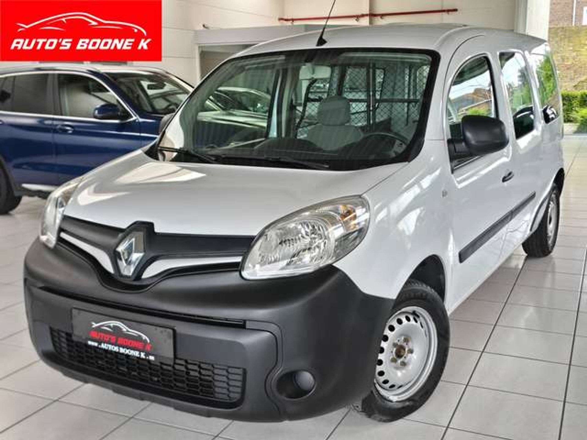 Renault Kangoo Maxi L2 / Euro 6 norm / Licht vracht / Garant, Auto's, Dealer onderhouden, Gebruikt, Overige kleuren, 95 pk