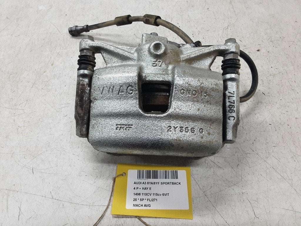 REMKLAUW LINKS VOOR Audi A3 Sportback (8YA) (01-2019/-), Info@audi.de, Audi, Audi AG, Gebruikt