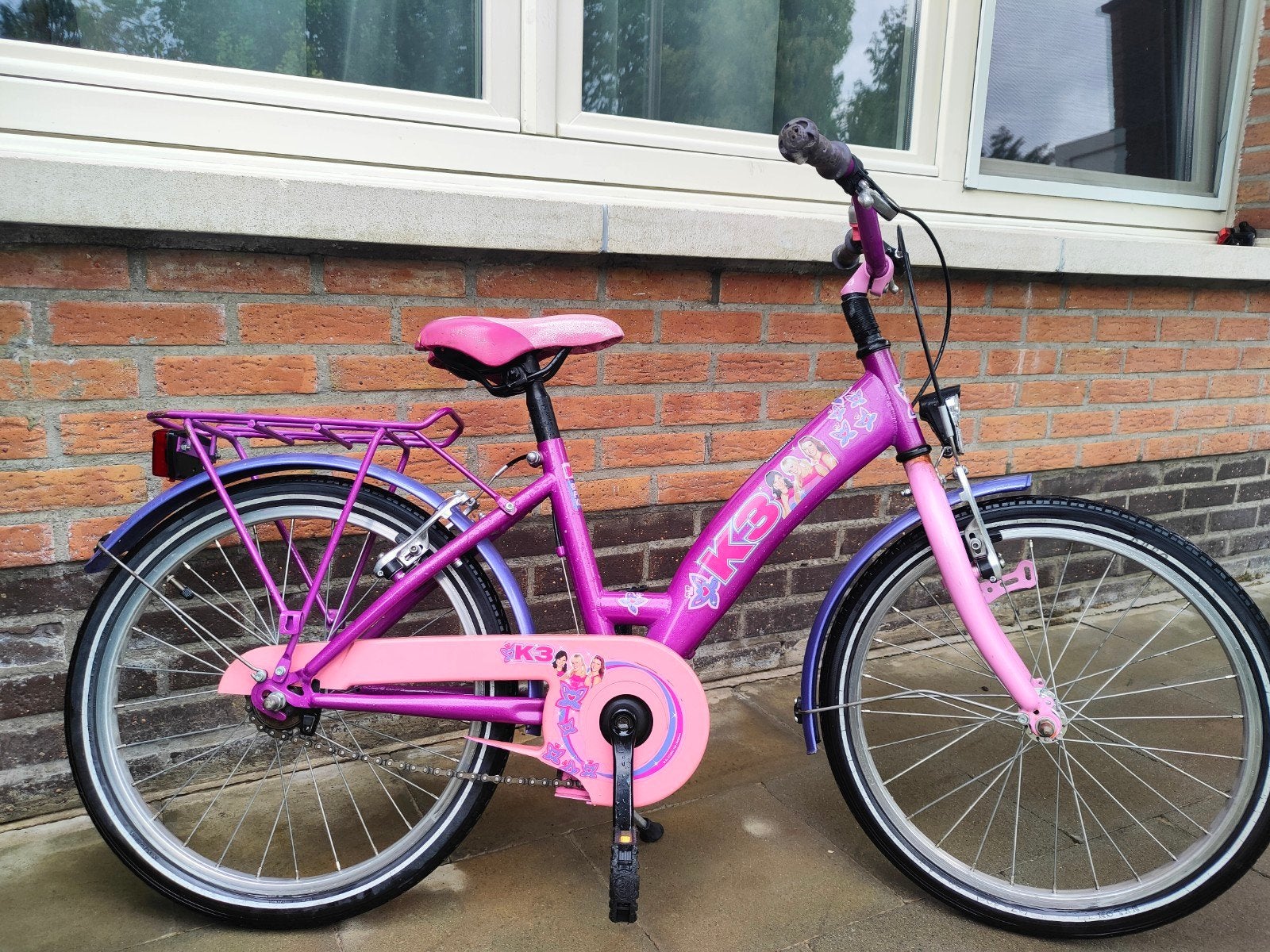 k3 meisjesfiets kinderfiets, Ophalen, 20 inch