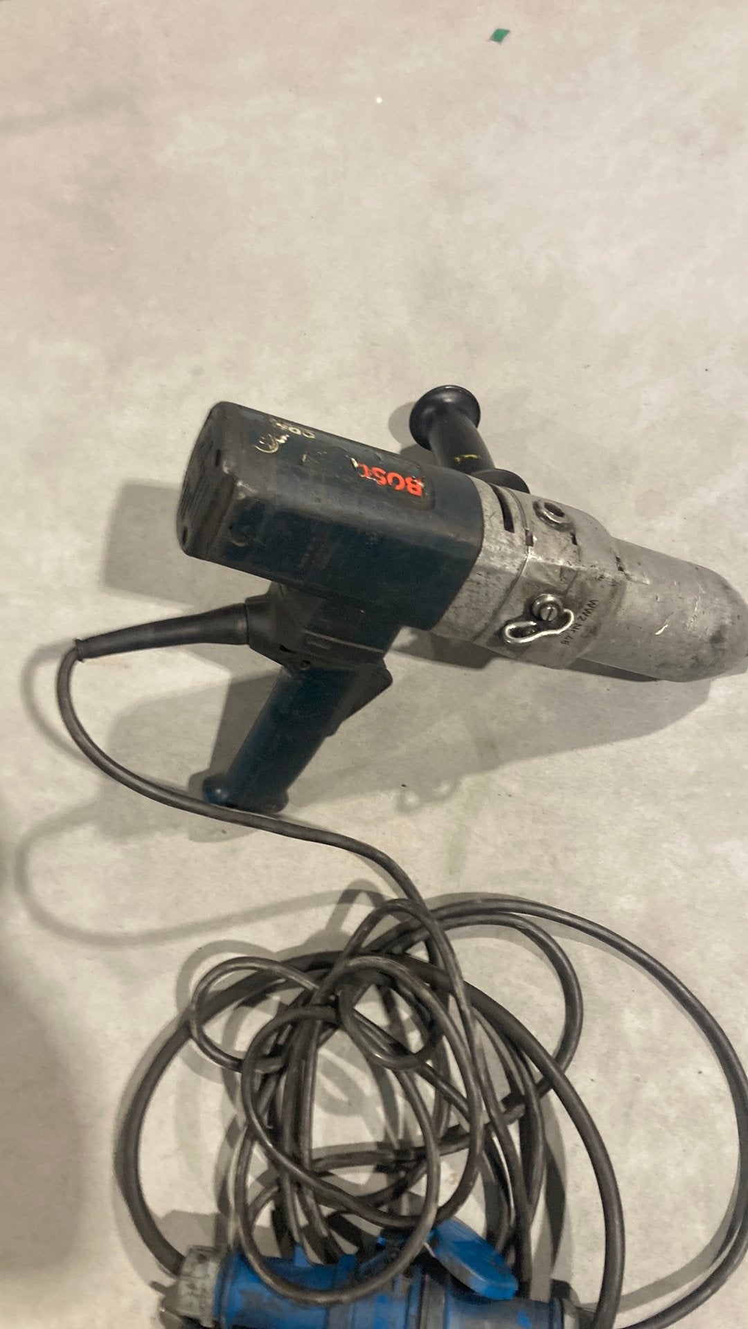 Bouloneusse ratelsleutel bosch 220v 3/8., Enlèvement, Utilisé, 600 watts ou plus, Foreuse et Perceuse