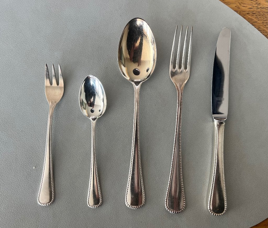 Bestek verzilverd BSF/90, Huis en Inrichting, Keuken | Bestek, Bestekset, Ophalen of Verzenden, Zo goed als nieuw, Overige merken