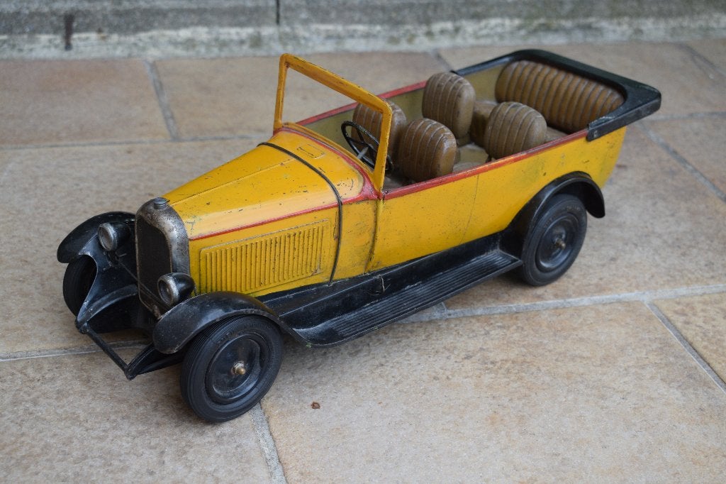 ancien jouet CIJ citroen C4 autocar 6 places 1928, Enlèvement ou Envoi