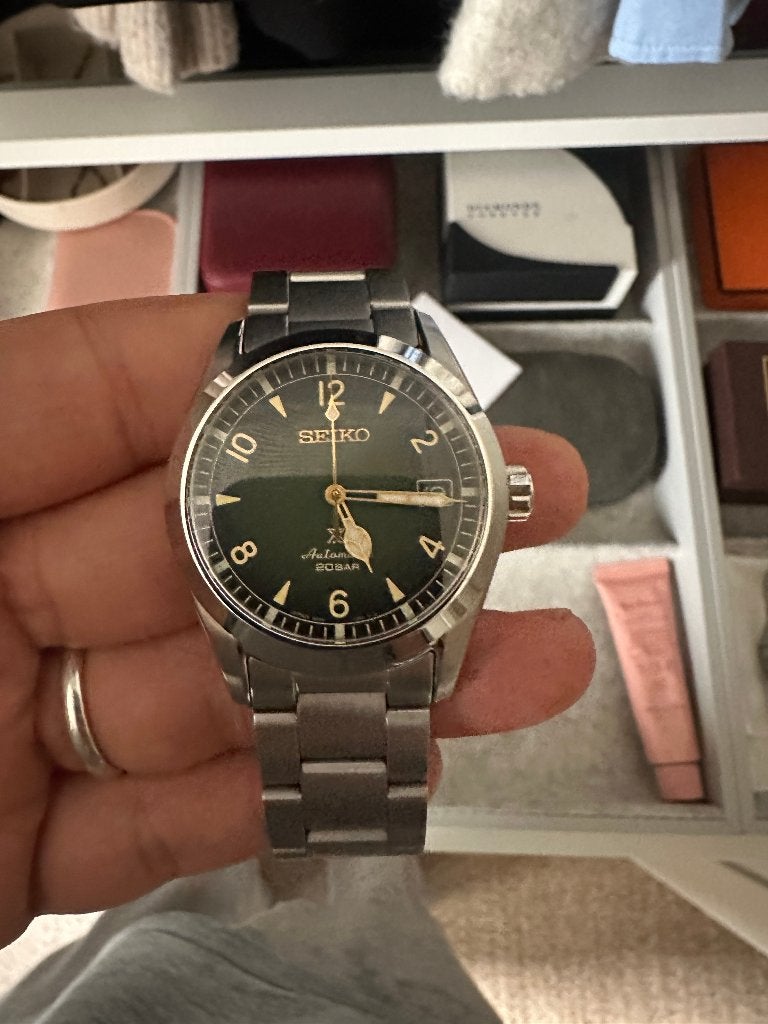 Seiko Prospex Alpinist – Réf. SPB155J1, Handtassen en Accessoires, Ophalen, Seiko