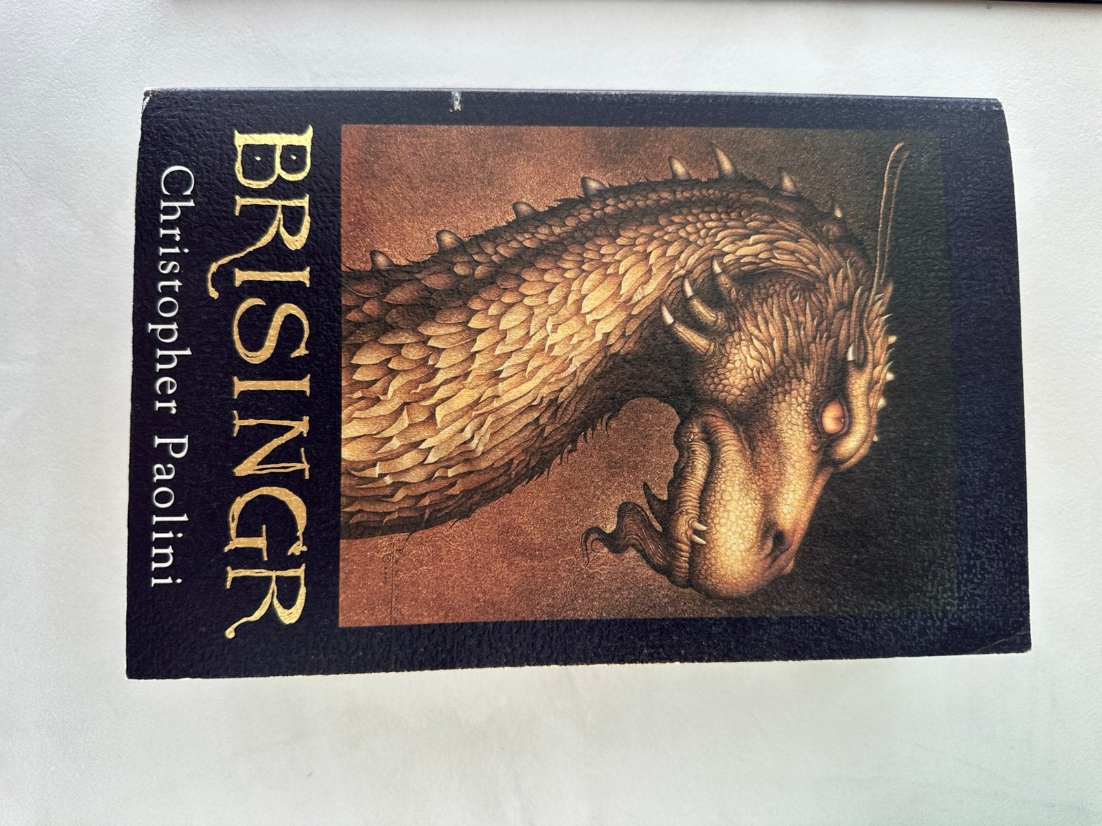 Brisingr (Het Erfgoed deel 3) Christopher Paolini Paperback, Ophalen of Verzenden, Zo goed als nieuw