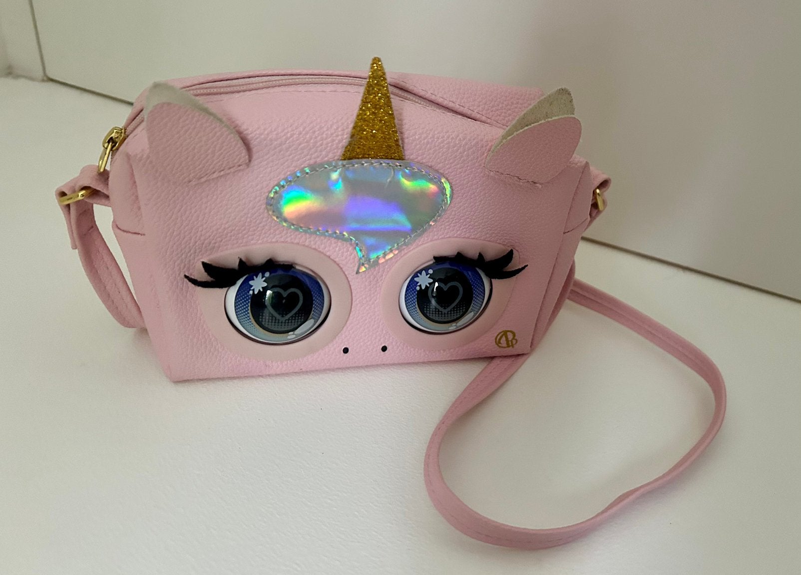 Purse Pets Tas met knipperende ogen - Eenhoorn, Ritssluiting, Tas, Ophalen of Verzenden, Zo goed als nieuw