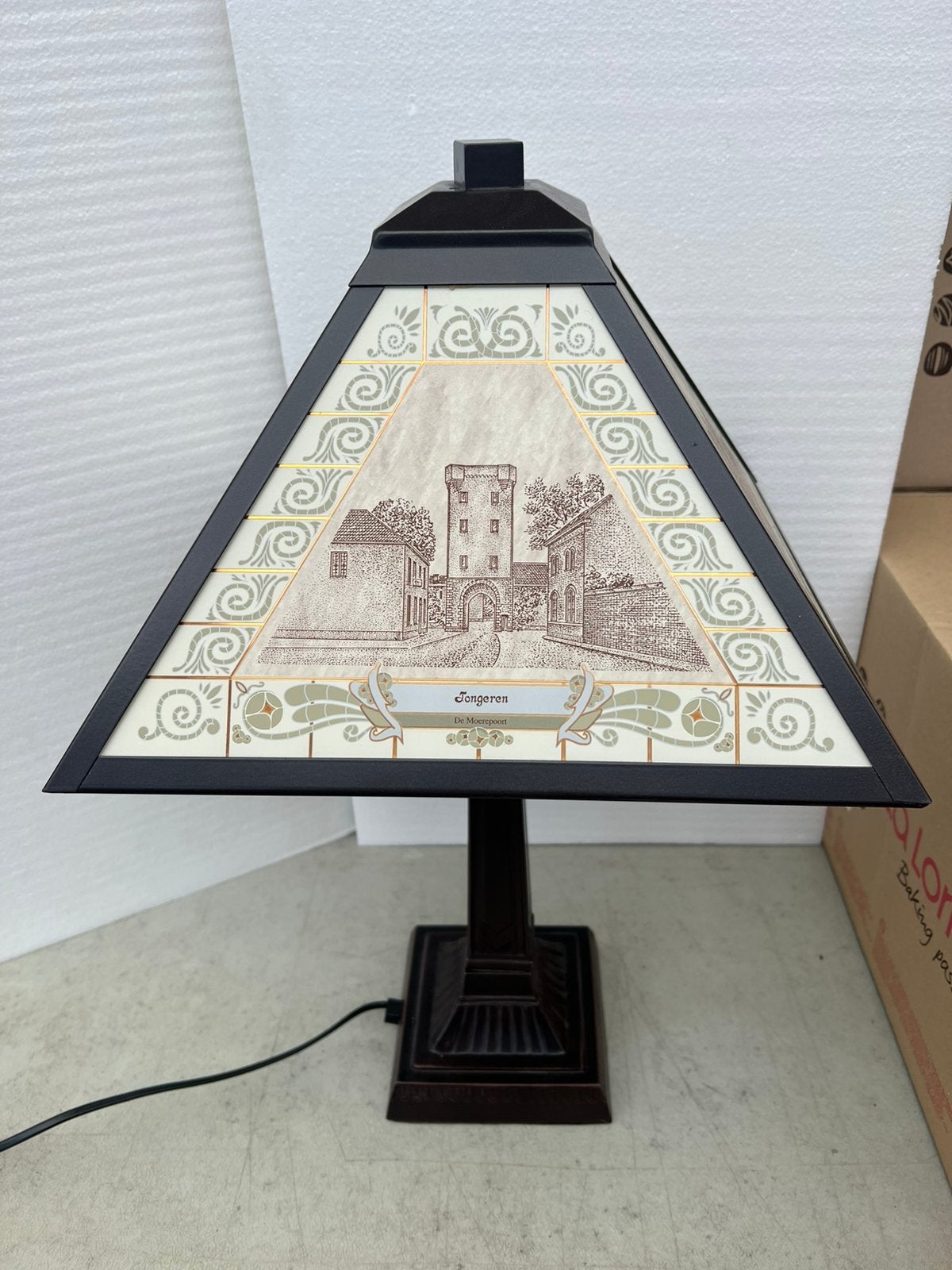 Deco lamp van beperkte oplage Tongeren, Ophalen, Nieuw, 58 cm