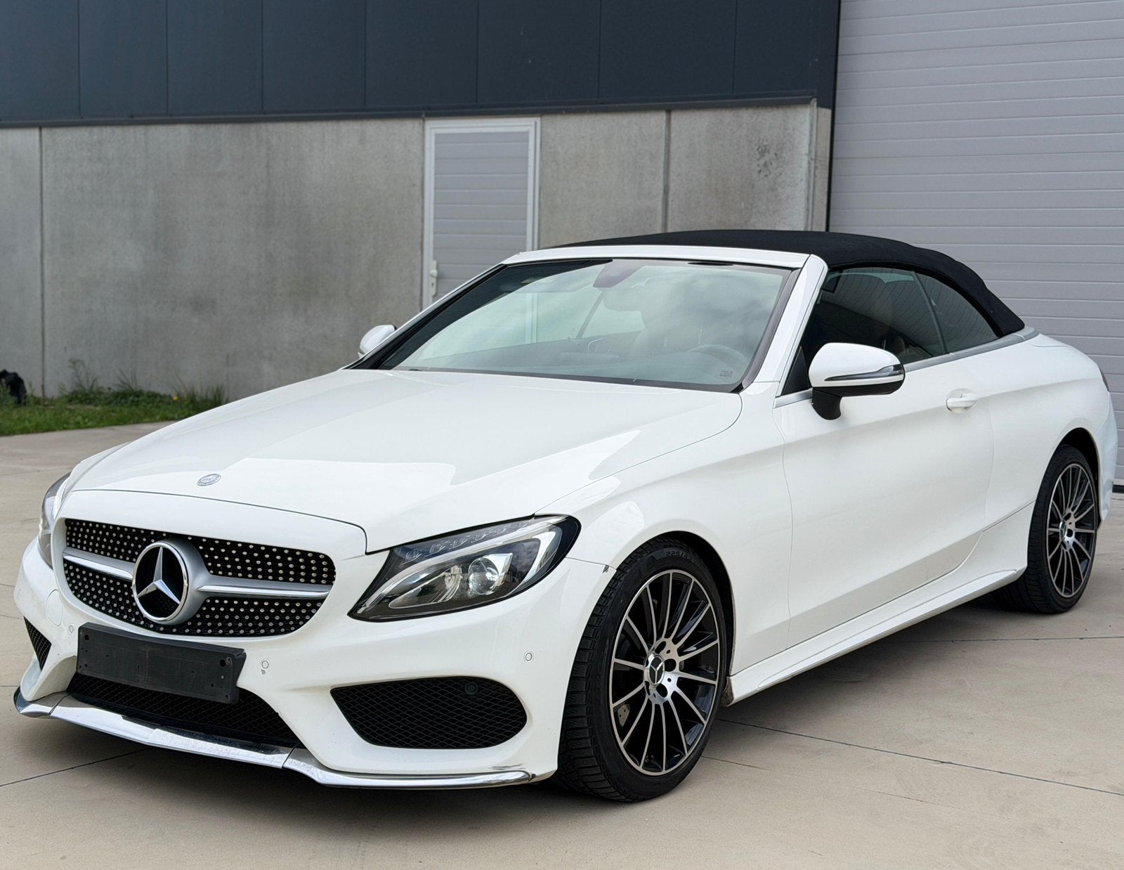 Mercedes - C220d - AMG - 2017 - 235 000 km, Autos, Cuir, Achat, Euro 6, Cabriolet