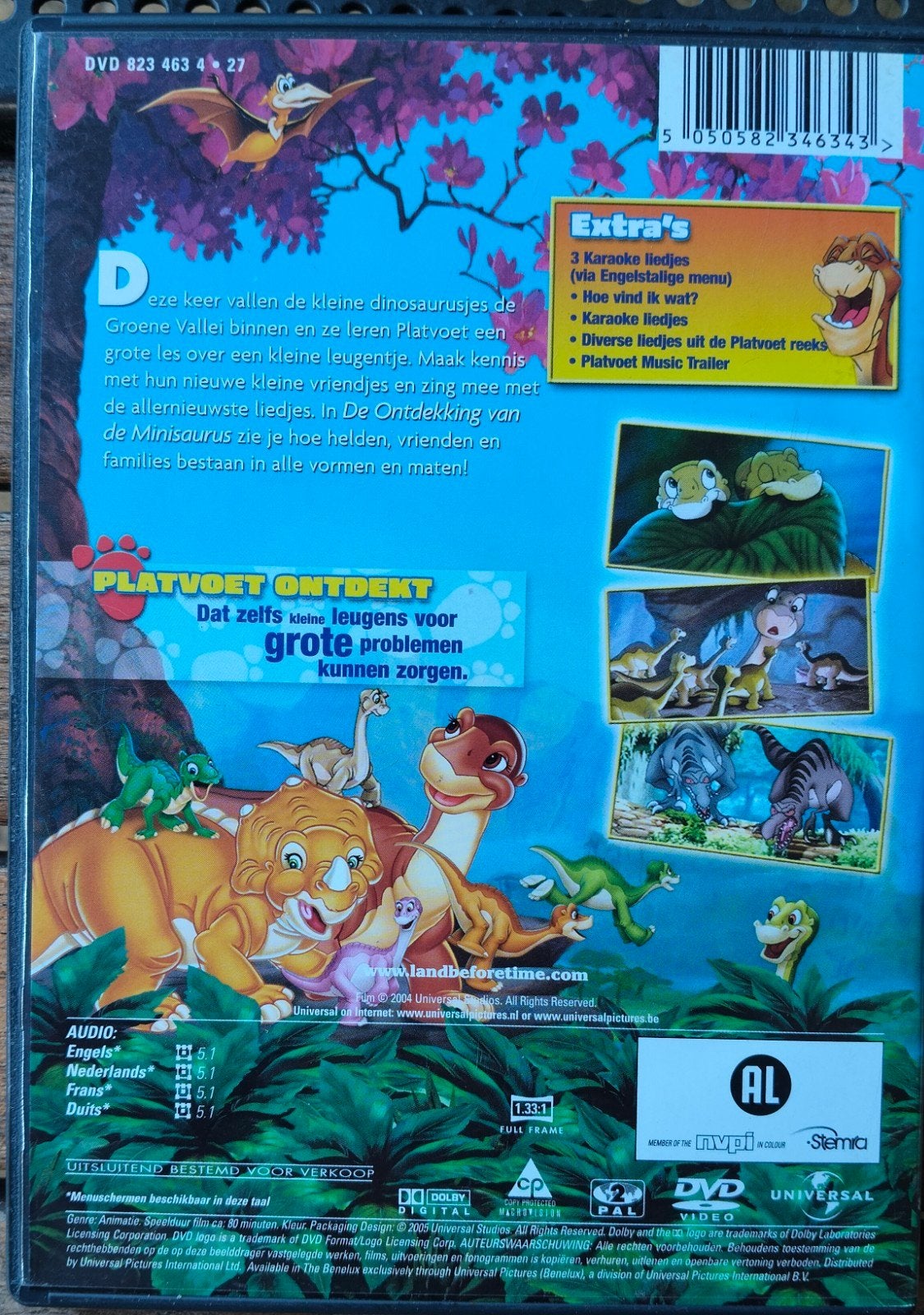 Platvoet en zijn vriendjes XI - De ontdekking van de Minisau, Cd's en Dvd's, Bonusmateriaal, Tekenfilm, Alle leeftijden, Zo goed als nieuw