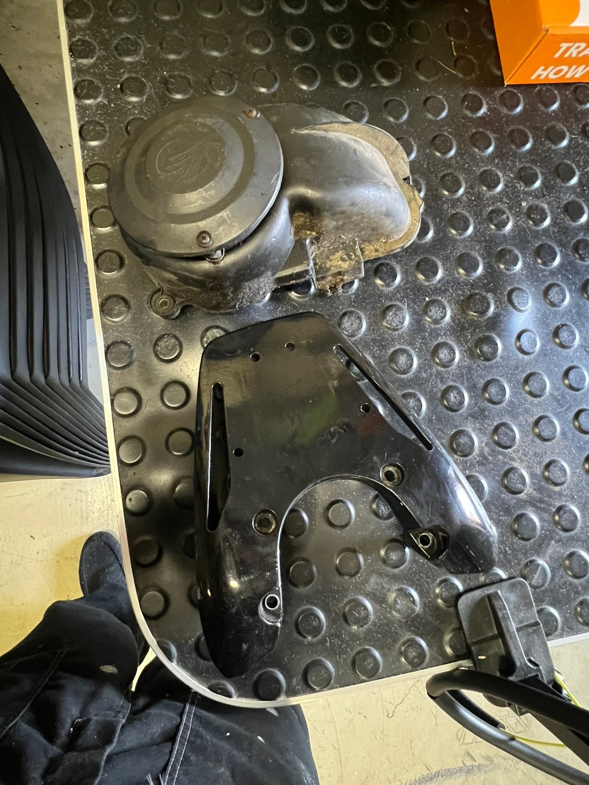 Keeway koelkap + achterrekje, Motoren, Ophalen