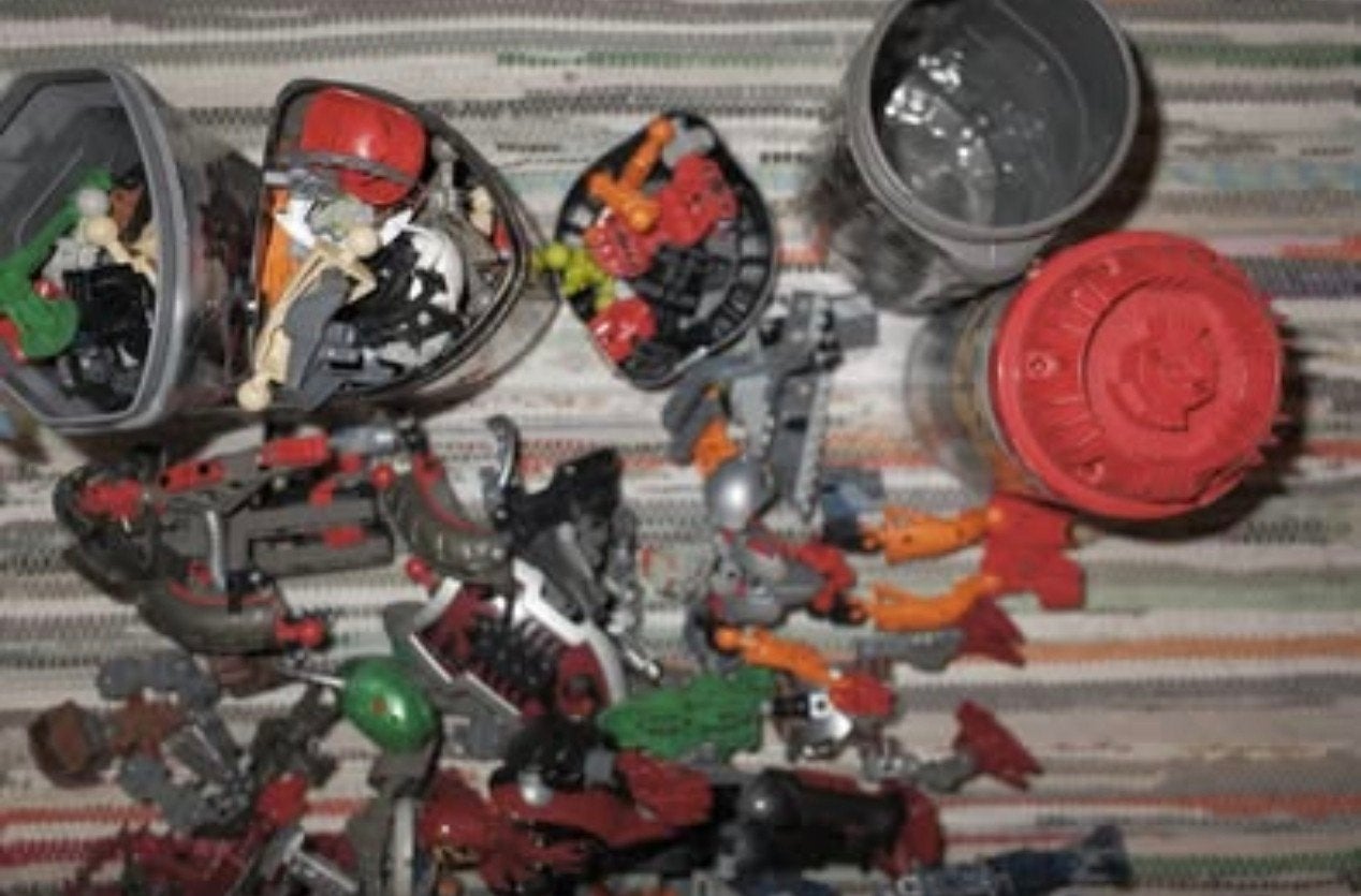 lot LEGO Bionicle, Knight’s Kingdom en losse stukken, Kinderen en Baby's, Ophalen, Bionicle, Lego, Losse stenen