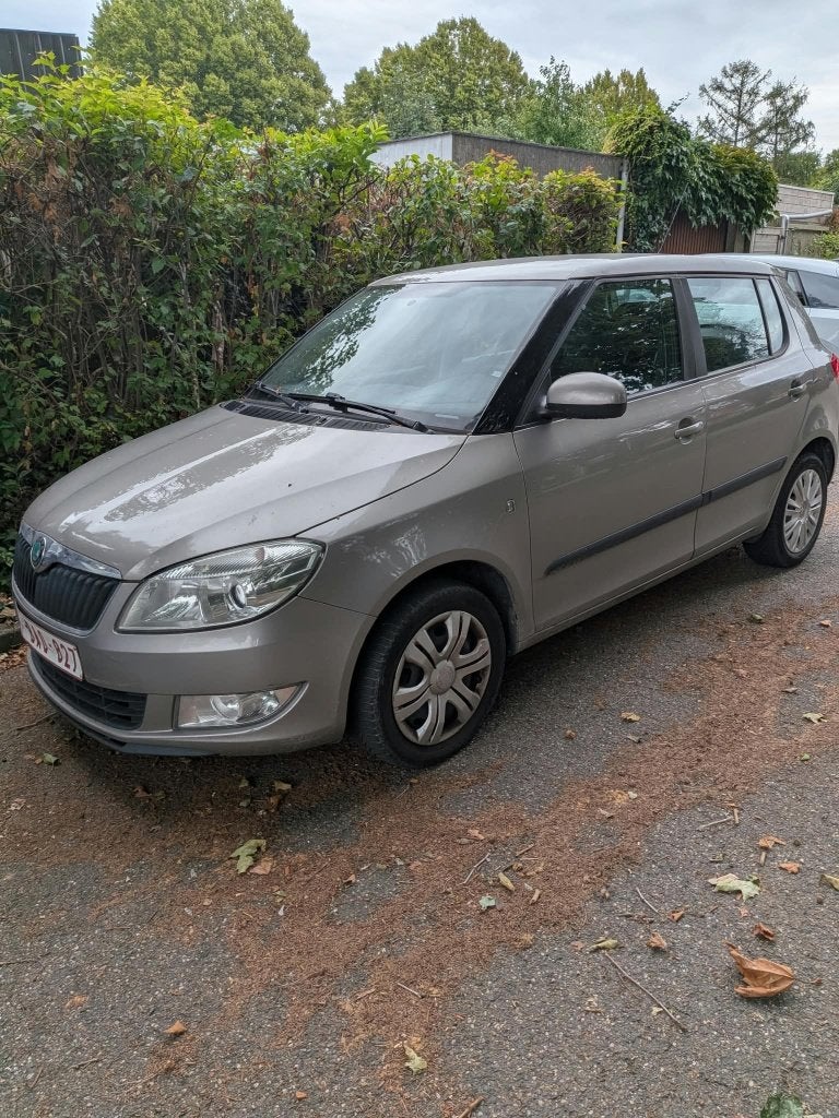 SKODA FABIA 1.2 TDI 75CV 2011 DIESEL 2000€, Euro 5, Achat, Boîte manuelle, Beige