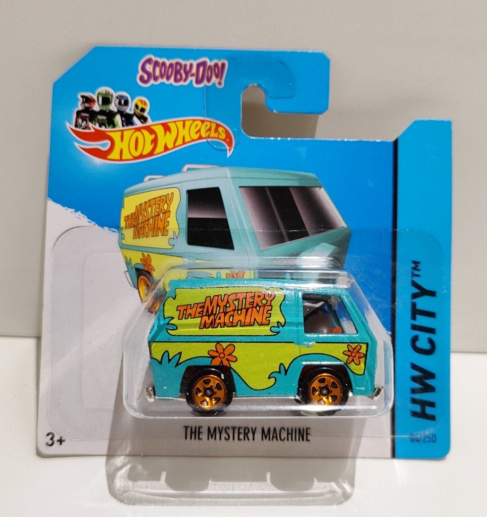 Hot Wheels The Mystery Machine Scooby Doo (2014) Zeldzaam!, Ophalen of Verzenden
