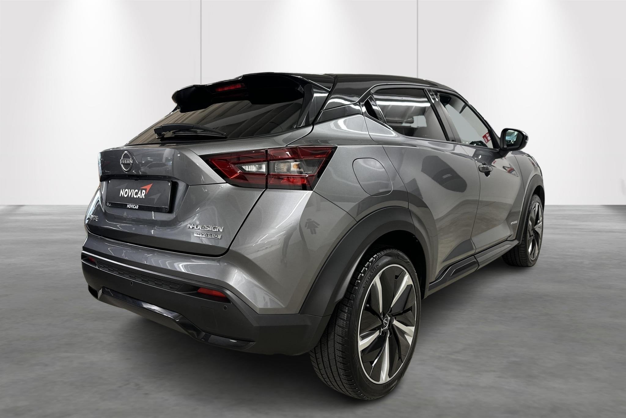 Nissan Juke 1.6 Hybrid 145 N-Design, Stof, Gebruikt, 750 kg, 4 cilinders