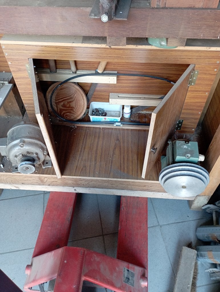 draaibank voor hout, Ophalen, Gebruikt, Houtdraaibank