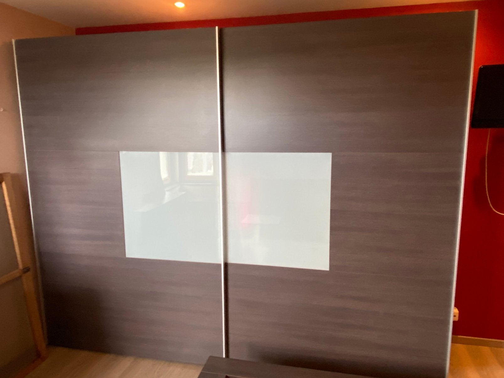 Slappkamer - volledig, Huis en Inrichting, Ophalen, Gebruikt, Tweepersoons, Donkerbruin