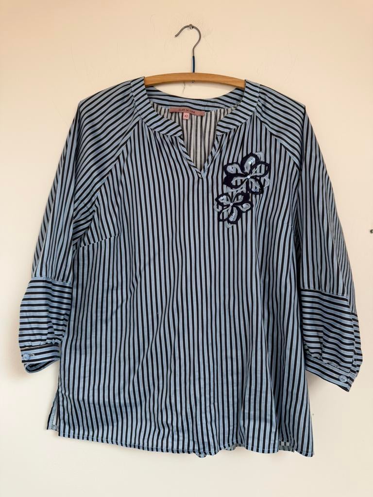 Nieuwe blouse maat 42, Kleding | Dames, Ophalen, Blauw, Maat 42/44 (L), Nieuw