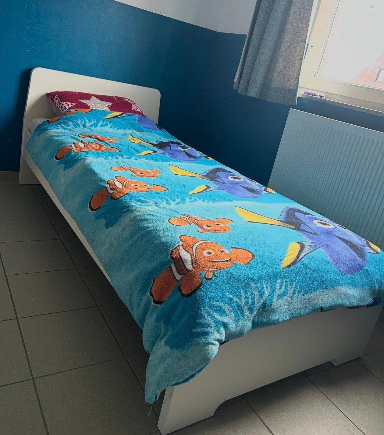 Ikea 1 persoonsbed + matras, Kinderen en Baby's, Ophalen, Zo goed als nieuw, Matras