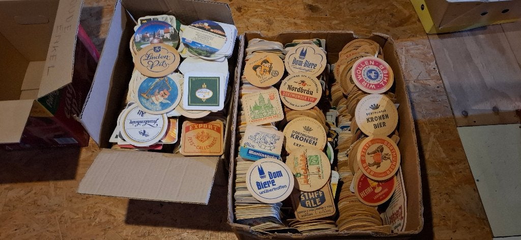 Bierviltjes, Ophalen, Viltje(s)