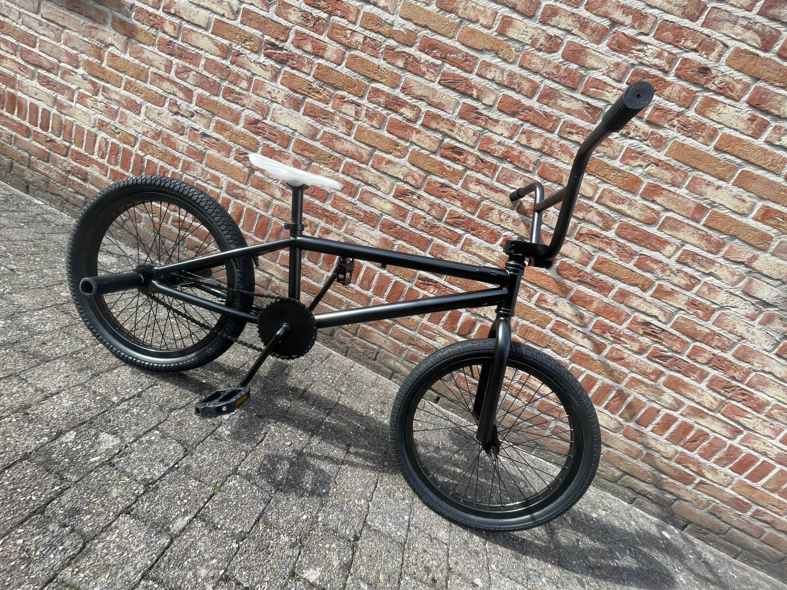 Custom street bmx - zwart, Ophalen, Zo goed als nieuw