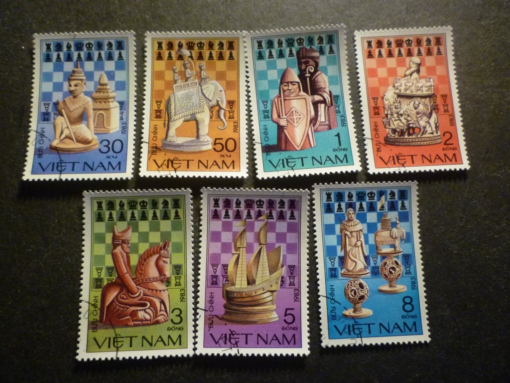 Vietnam 1983 Mi 1335/1341(o) Gestempeld/Oblitéré, Envoi
