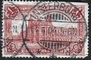 1 Postzegel Reichspostamt Berlin Duitse Rijk 1902, Enlèvement ou Envoi, Empire allemand, Affranchi