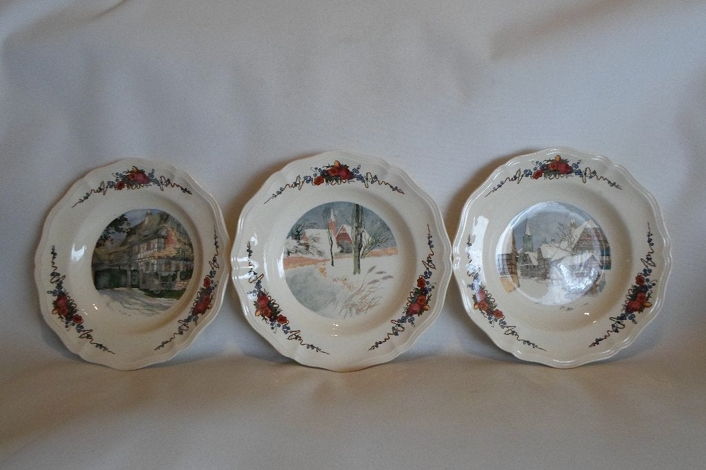 Sarreguimines Obernai France Borden, Antiek en Kunst, Ophalen