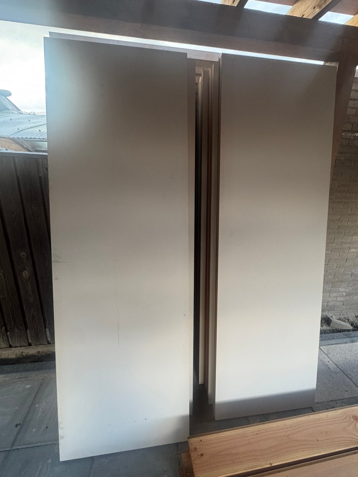 trespa isolatie platen 233x75x7,5, Bricolage & Construction, Enlèvement, Comme neuf, HPL, 50 à 100 mm