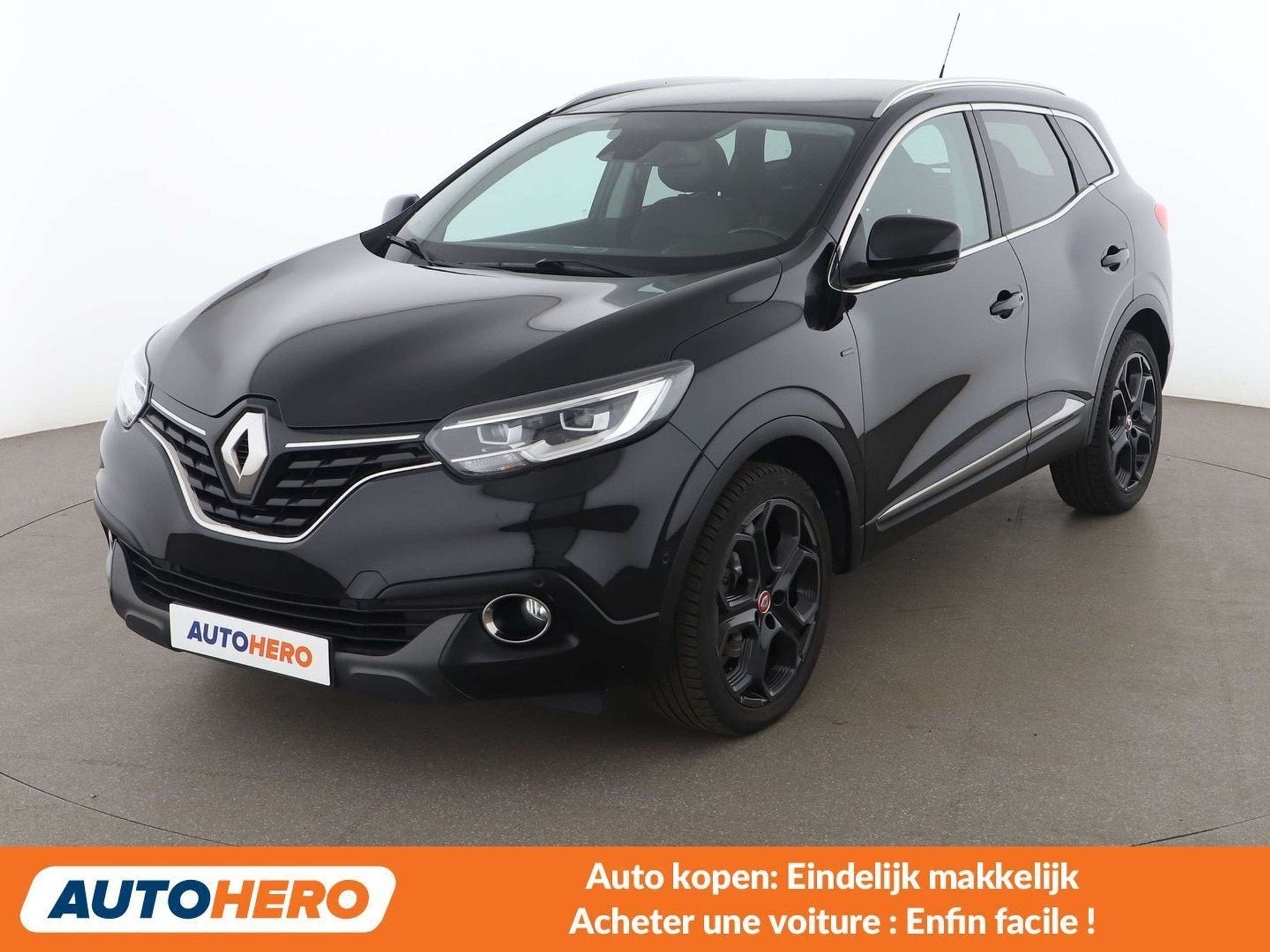 Renault Kadjar 1.6 TCe Energy Black Edition (bj 2017), Auto's, Renault, Kadjar, 1618 cc, Zwart, Lichtsensor