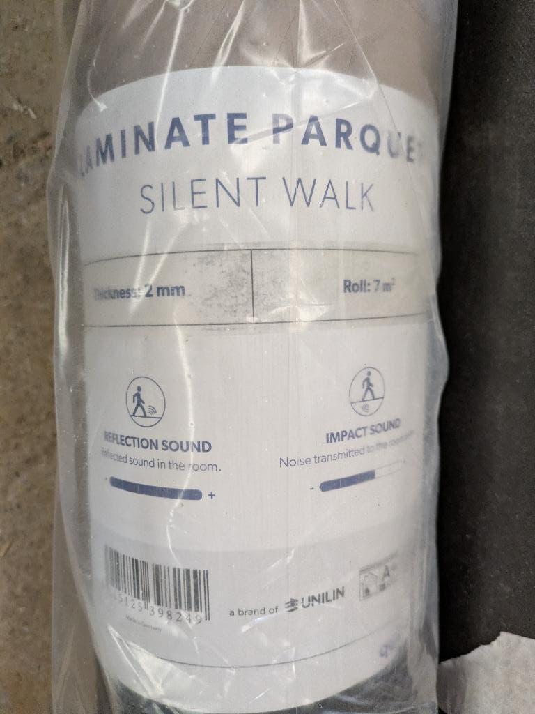 Ondervloer QuickStep Silent Walk, Doe-het-zelf en Bouw, Ophalen, Kunststof, Nieuw, 5 tot 10 m²