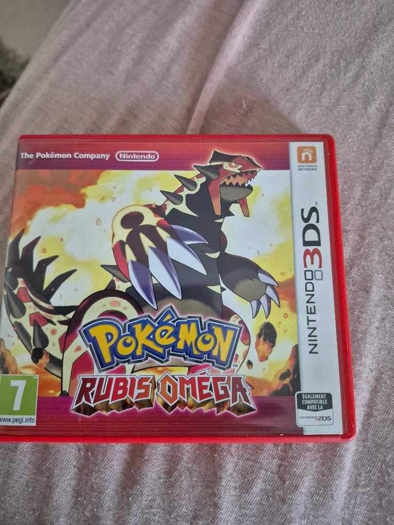 Jeux nintendo pokemon rubis oméga, Consoles de jeu & Jeux vidéo, Jeux | Nintendo 2DS & 3DS, 1 joueur, Comme neuf, Enlèvement, À partir de 7 ans
