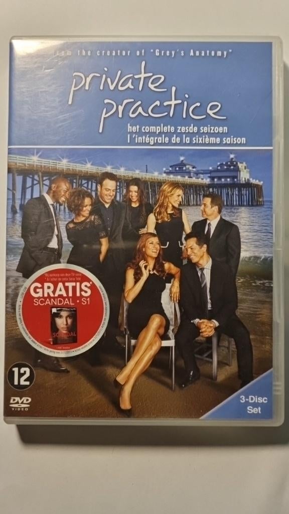 private practice het complete zesde seizoen, Cd's en Dvd's, Ophalen of Verzenden, Gebruikt