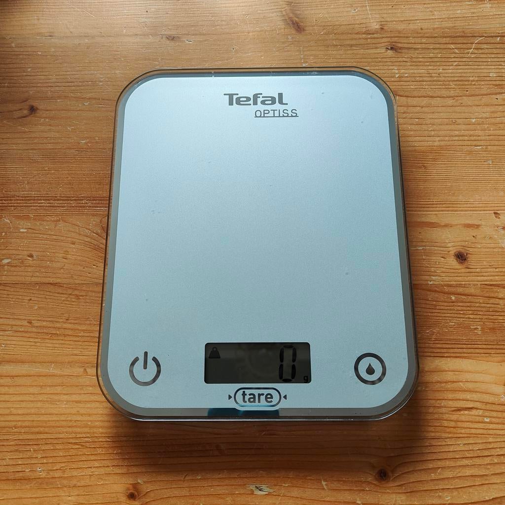 Balance de cuisine Tefal Optiss en très bon état, Electroménager, Balances, Moins de 10 kg, Enlèvement ou Envoi, Balance de cuisine