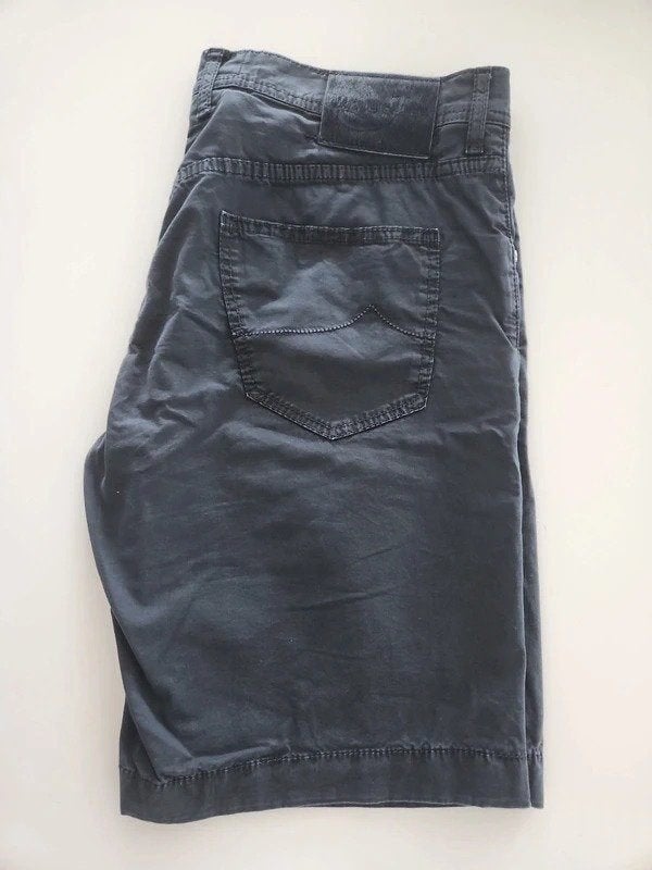 Jacob Cohen comfort jeans donkerblauw, maat 35, als nieuw, W36 - W38 (confectie 52/54), Blauw, Ophalen of Verzenden, Zo goed als nieuw