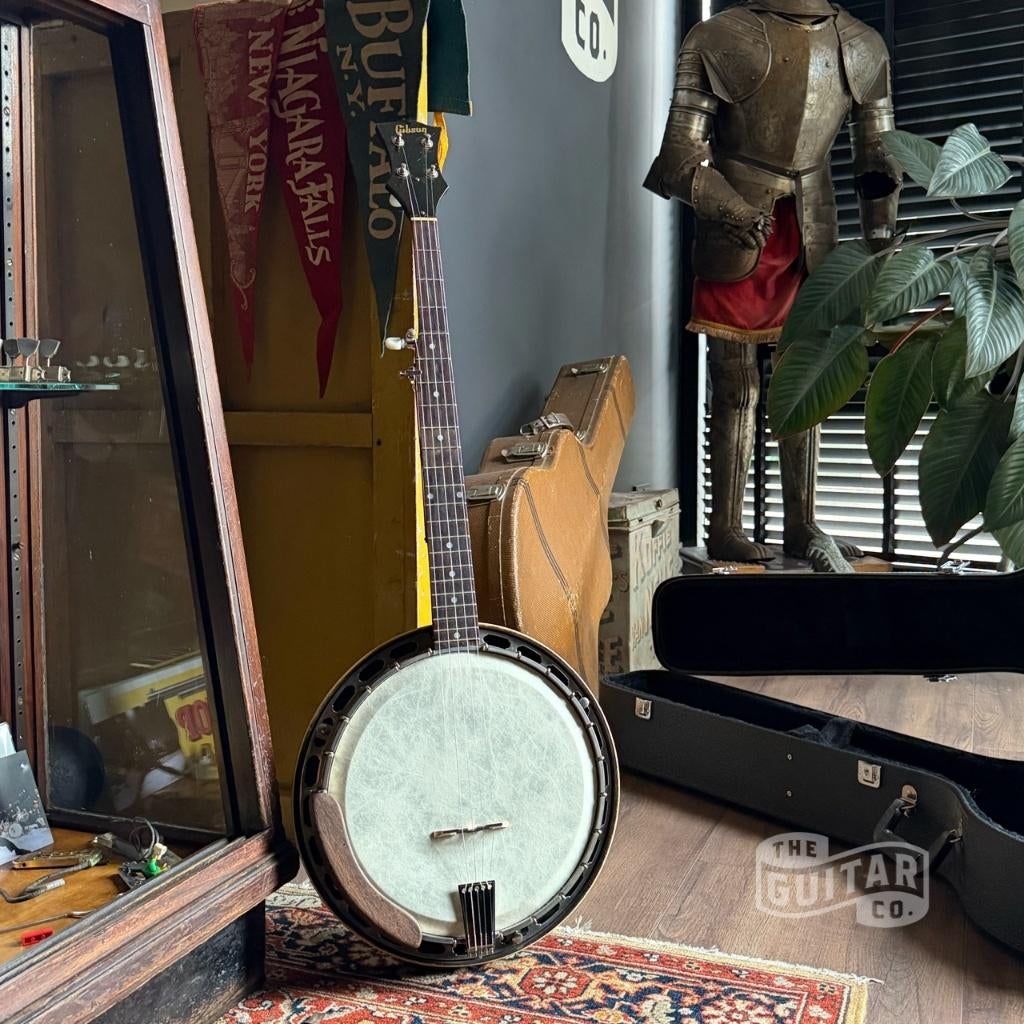 Gibson RB-100 Sunburst 1951, Musique & Instruments, Instruments à corde | Banjos, Enlèvement ou Envoi, Utilisé, 5 cordes ou banjo Bluegrass