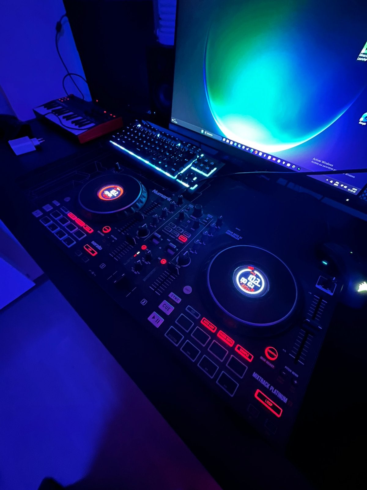 Platine dj Numark, Enlèvement, Comme neuf, Platine, Numark