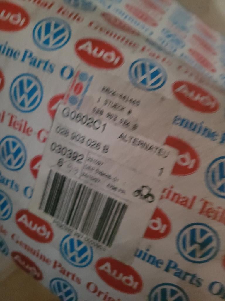 Nieuwe originele dynamo VW AUDI SKODA 1.9 TDI 028903026B, Auto-onderdelen, Motor en Toebehoren, Audi, Volkswagen, Skoda, Nieuw