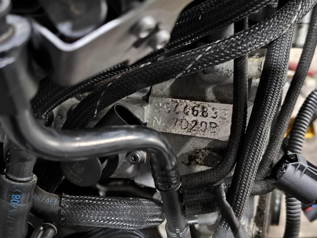 Bmw n47d20b  motor 70k gelopen bi turbo kompleet met injctrn, Enlèvement ou Envoi, Utilisé, BMW