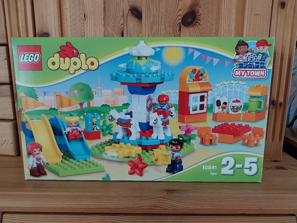 Duplo set 10841 Kermis, Compleet, Overige thema's, Ophalen of Verzenden, Zo goed als nieuw
