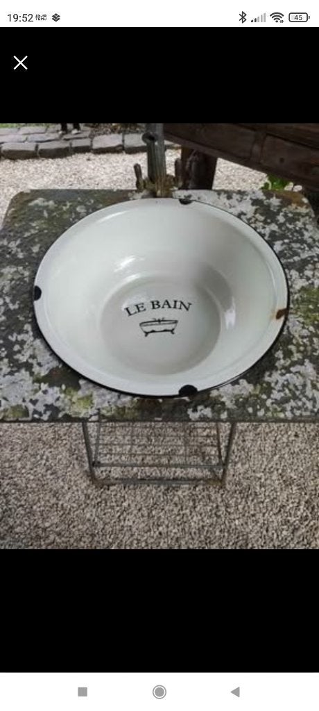 Landelijk decoratief wastafeltje, Landelijk, Ophalen, Gebruikt, Decoratieobject