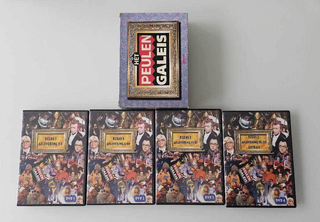 DVD boxen : Het Peulen Galeis en Buiten de Zone 1 en 2, Ophalen of Verzenden